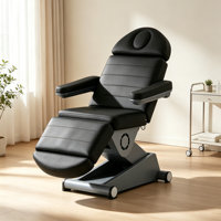Mesa de Masaje Eléctrica con Función de Calefacción, Mesa de Tratamiento Hidráulica, Cama de Masaje con Calefacción, Mesa de Spa Ajustable para Salón
