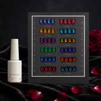 Suuseegel Factory Wholesale Gemini 12 Colors Jewel Tone Cat Eye Gel Polish Set 15ml Magnetic Nail Gel