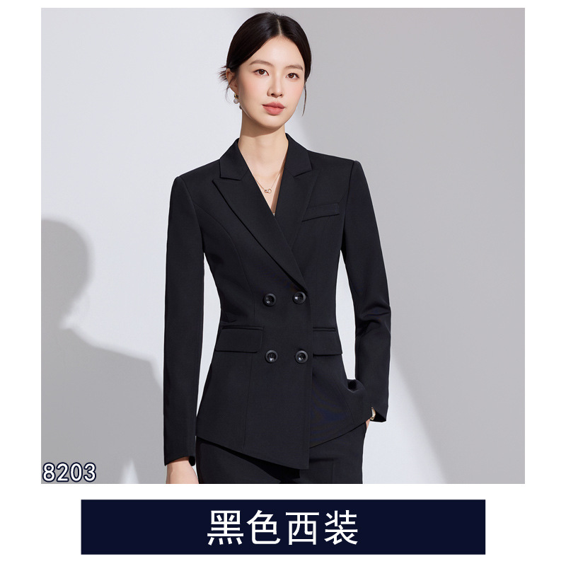 black suit