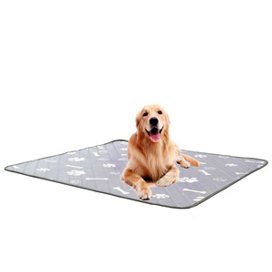 Almohadilla de pañales para entrenamiento de mascotas, lavable a máquina, alto absorbente, antideslizante, de cuatro capas - Product Image 1