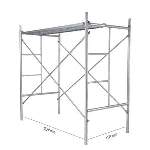 Nouveautés : Échafaudage en acier galvanisé pour serre, échelle de construction, échafaudage à cadre - Product Image 1