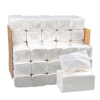 Vente en gros échantillon gratuit Serviettes de cocktail blanches naturelles 23*23 Serviettes en papier personnalisées avec logo Serviettes en papier Airlaid Beverage