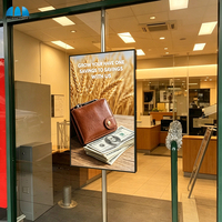 Pantalla LCD Profesional de 55 Pulgadas para Escaparates, Alto Brillo de 3500 Nits, Señalización Digital Comercial para Escaparates