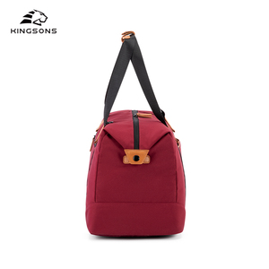 2025กระเป๋าทรงดัฟเฟิลโพลี + หนังสีแดงรีไซเคิลเป็นมิตรกับสิ่งแวดล้อม32L กระเป๋ากีฬายิมหลากสีพร้อมกระเป๋าซิปด้านหลังออกแบบโลโก้ได้ตามต้องการ - Product Image 2