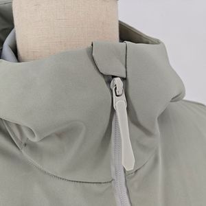 Design Men's Outdoor <b>Jacket</b> Custom Logo Printed Lightweight Windproof and Waterproof with Zipper Closure <b>Reflective</b> Design - Product Image 3