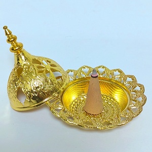Arabic <b>Incense</b> Burner Metal <b>Incense</b> <b>Cone</b> Holder for Home Decor - Product Image 2