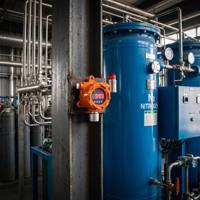 Detector de Gas Profesional a Prueba de Explosiones HIREP, Monitor ATEX LEL con Alarma Estroboscópica para Plantas Químicas de Petróleo y Gas, OEM