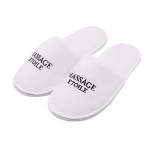 Trouver des articles similaires : Kits d'articles de toilette d'hôtel, Chaussons jetables, Chaussons en coton, Fournitures hôtelières personnalisées, Chaussons de <span class=keywords><strong>spa</strong></span>, Chaussons d'avion - Product Image 6