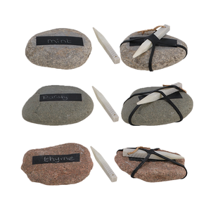 Set de tampons Esschert Design pour plantes de jardin <span class=keywords><strong>Marqueur</strong></span> <span class=keywords><strong>ardoise</strong></span> pour plantes - Product Image 2