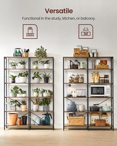 <span class=keywords><strong>Étagère</strong></span> multifonctionnelle moderne <span class=keywords><strong>VASAGLE</strong></span>, bibliothèque à 6 niveaux, <span class=keywords><strong>étagère</strong></span> <span class=keywords><strong>de</strong></span> <span class=keywords><strong>rangement</strong></span> haute avec options personnalisables - Product Image 6