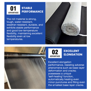 Proyecto de Revestimiento para Piscinas y Estanques Artificiales con Membrana de Goma Impermeable de EPDM en Rollo de Tamaño Personalizado - Product Image 3