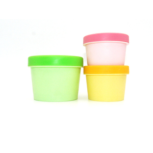 50 Gam 100 Gam Thẳng Thùng Chà Mặt Nạ Kem PP Chai <span class=keywords><strong>LUSH</strong></span> Nhựa Container Kem Mặt Nạ Hộp Hình Bầu Dục Chai - Product Image 3