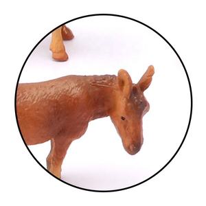 Ensemble de Figurines <span class=keywords><strong>animaux</strong></span> de <span class=keywords><strong>ferme</strong></span> 12 pièces, petits <span class=keywords><strong>animaux</strong></span> de <span class=keywords><strong>ferme</strong></span> assortis en plastique réaliste pour les tout-petits et les enfants - Product Image 4