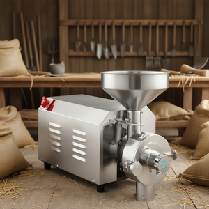 Nueva Máquina de Molienda de Granos de Alta Productividad, Molino de Pellets para Alimentación, 2200W, Acero Inoxidable 304, Monofásica, 200 kg/h, Personalizable - Product Image 2