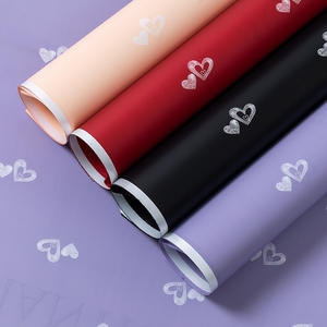 ورق تغليف هدايا الزهور لعيد الحب 520 من مادة BOPP، لوازم باقات يدوية الصنع للحلوى، بيع بالجملة من ماركة سيوين - Product Image 2