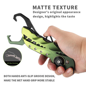 Pinza da pesca multifunzionale in acciaio inossidabile regalo da pescatore forbici autobloccanti pinza per pesci pinza per la rimozione del gancio pinze da pesca - Product Image 2