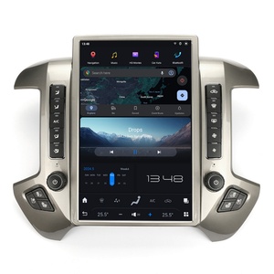 วิทยุติดรถยนต์ NaviHua หน้าจอ Tesla ขนาด 14.4 นิ้ว ระบบ Android 13 พร้อมระบบนำทาง GPS สำหรับ Chevrolet Silverado/GMC Sierra ปี 2014-2018 - Product Image 4
