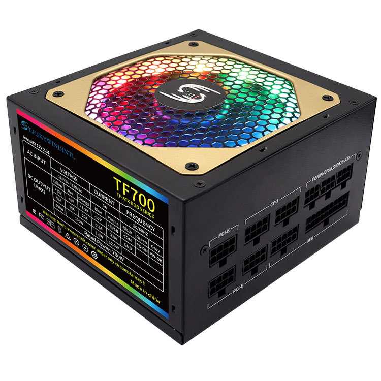 12cm RGB Fan 1250W Dual CPU