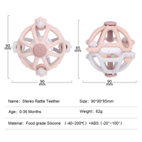 Jouets sensoriels de dentition non toxiques sans BPA pour apaiser les gencives douloureuses, jouet de dentition pour bébés et enfants