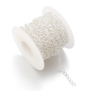 Iron <b>Chain</b> For Jewelry Making Plated Metal Link <b>Chain</b> Middle Size DIY Necklace Bracelet <b>Earring</b> Accessories - Product Image 5