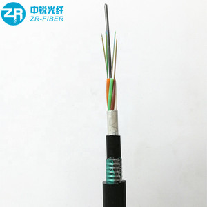Comunicación Cinta de alambre de acero Modo único Cable de fibra óptica de 8 núcleos Precio por metro - Product Image 1