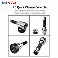 Kit de supports de pinces ER32 Bartu, précision 0,0004 po, ensemble de 17 pièces, mandrin de serrage ER32 pour outils de gravure, fraisage et tournage CNC