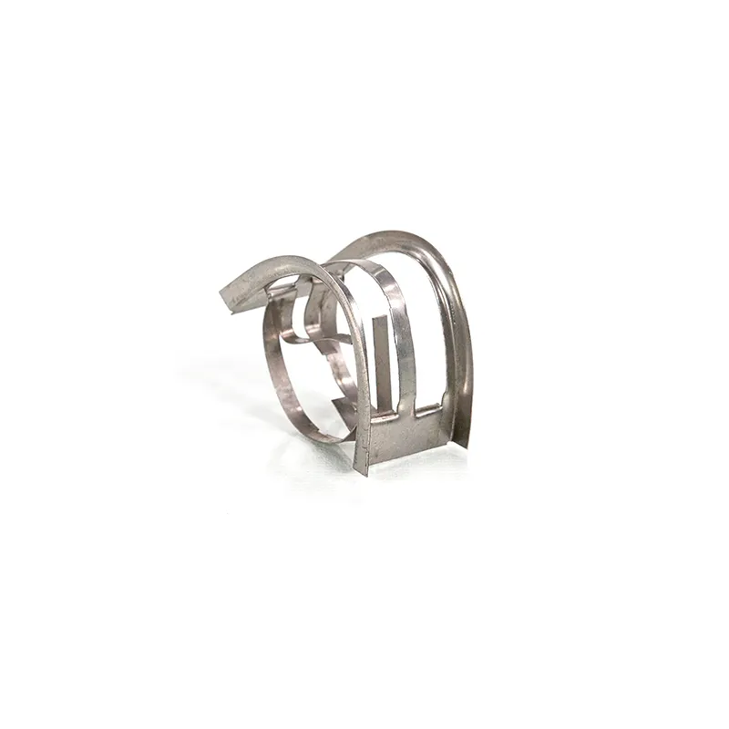 40mm SS316l Ss304 Acero inoxidable Imtp Metal Intalox Saddles Ring para rectificar Torre Embalaje aleatorio