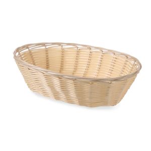 HENDI Cestino Ovale per Pane 225x130x(H)55mm, Elegante Vassoio di Servizio - Product Image 1