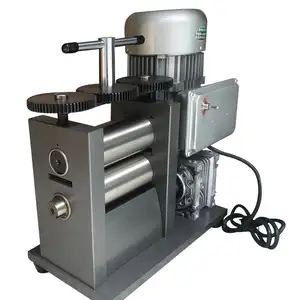 370W Goldsmith Sheet Semicircle Pattern Wire Roller Jewelry Tools Equipment Jewellery Machine 120mm Electrical Rolling Mill