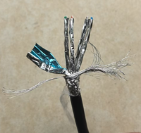 Cable de Red Flexible Cat5e, 8 Conductores, Blindaje de TPU, Resistente a Ácidos y Álcalis, Resistente a la Flexión, Anti-interferencias