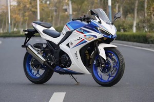 Usine directe haute vitesse <span class=keywords><strong>400</strong></span> <span class=keywords><strong>CC</strong></span> 4 temps bicylindre refroidi à l'eau ABS moteur à essence modèle adulte <span class=keywords><strong>moto</strong></span> de course - Product Image 5