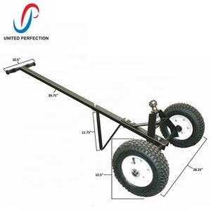 Tugas berat 150KG <span class=keywords><strong>Dolly</strong></span> Trailer gerak cepat 600LB truk tangan Hitch troli 200KG kapasitas beban untuk RV perahu bergerak bagian Camper OEM - Product Image 4
