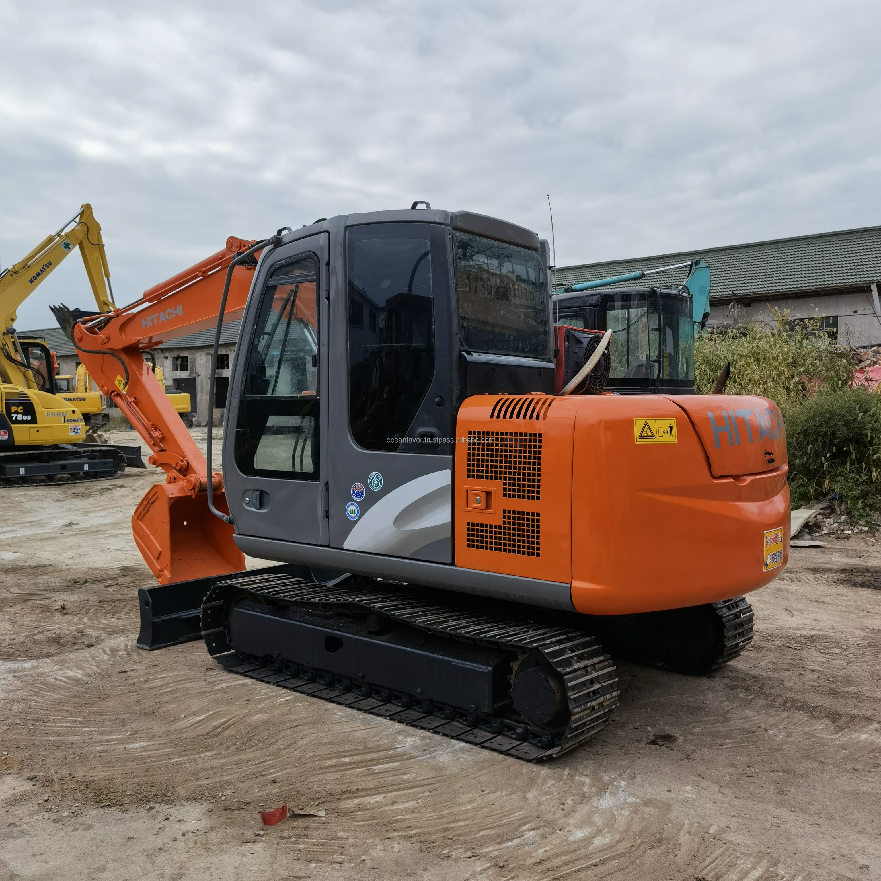 ち〜 Used Hitachi ZX60 Mini Excavator for Sale - Second Hand