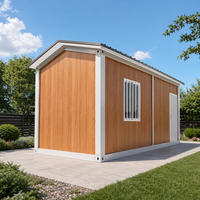Maison préfabriquée étanche, maison modulaire mobile, bureau préfabriqué, bâtiment de 20 pieds, maisons portables prêtes à l'emploi, maison conteneur détachable