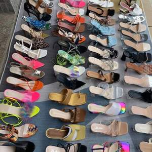 ขายส่งรองเท้าส้นสูงผู้หญิงจากโรงงานโดยตรง รองเท้าดีไซเนอร์สุดหรู รับทำไมโครเลเบลตามสั่ง - Product Image 1