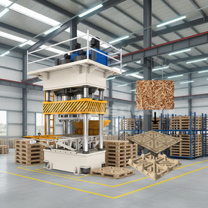 Máquina Compactadora Hidráulica para Palés de Madera con Motor y Engranajes, Precio de Fábrica, Alta Capacidad, 324 Palés/Día - Product Image 1