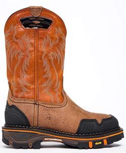 2024 produttore personalizzato all'ingrosso tacco inverno Unisex <span class=keywords><strong>stivali</strong></span> da <span class=keywords><strong>Cowboy</strong></span> taglia 35-48 piedi quadrati pelle PU <span class=keywords><strong>stivali</strong></span> Western da uomo - Product Image 5