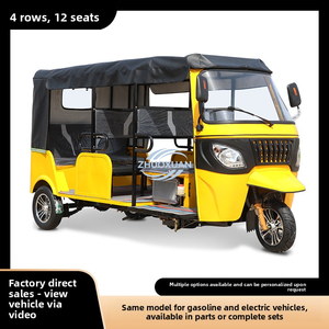 Triciclo Eléctrico Espacioso con Múltiples Asientos, Vehículo Cómodo para Viajar, Alta Seguridad, Bonito Color, Vehículo para Desplazamientos Diarios - Product Image 6