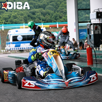 Kart de course à essence DIBA Professional 200cc, moteur 2T, pour junior et adulte, vitesse maximale de 60 km/h