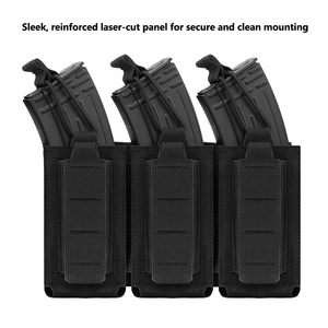 ซองแม็กกาซีนแบบยุทธวิธีอเนกประสงค์ ตัดด้วยเลเซอร์ ระบบโมลล์ สำหรับกระสุนขนาด 7.62 มม. 5.56 มม. และ 9 มม. - Product Image 6