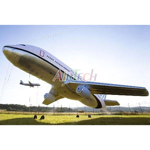 大型飛行機広告ヘリウム飛行船インフレータブル飛行機 - Product Image 4