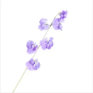 आईएनएस सबसे लोकप्रिय उच्च गुणवत्ता कृत्रिम आर्किड तितली मटर फूल घर की सजावट के लिए