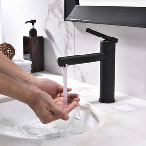 Robinet de <span class=keywords><strong>lavabo</strong></span> blanc mélangeurs d'évier de salle de bains en cuivre avec pulvérisation <span class=keywords><strong>flexible</strong></span> - Product Image 5