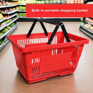 Canasta <span class=keywords><strong>de</strong></span> Compras Antian Shelving <span class=keywords><strong>de</strong></span> PP para Supermercados, Tiendas <span class=keywords><strong>de</strong></span> Comestibles y Uso Minorista - Product Image 2