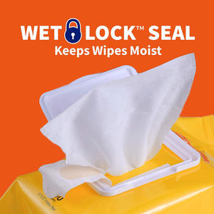 Salviette Multiuso Morbide per Cani e Gatti con Aloe Vera, Materiale Non Tessuto, Sigillo di Chiusura Umido per Zampe e Uso Generale, 100 Pezzi - Product Image 2