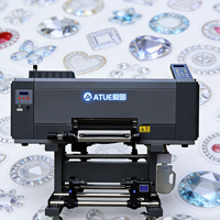 Mesin Cetak Stiker Transfer Film Inkjet UV DTF Digital Otomatis A3 Pengiriman Langsung Pabrik Baru 1 Tahun Pigment