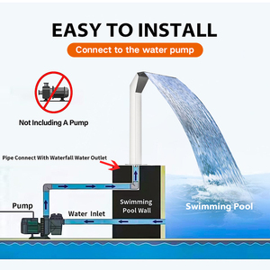 <span class=keywords><strong>น้ำตก</strong></span>กลางแจ้งสระว่ายน้ำหินสแตนเลสสระว่ายน้ำที่ทันสมัย<span class=keywords><strong>น้ำตก</strong></span>สระว่ายน้ำ<span class=keywords><strong>น้ำตก</strong></span> - Product Image 5