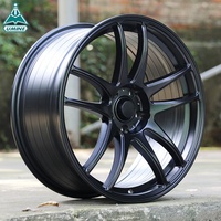 Offre Spéciale 4x100 roues de voiture de rechange 15 pouces 4 trous jante noire pour Volvo 360 (1983-1991)