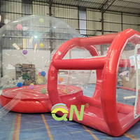 Tente transparente commerciale bon marché pour l'extérieur, maison gonflable de camping à bulles, centre commercial, château gonflable pour enfants