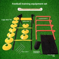 Equipo de Entrenamiento de Velocidad y Agilidad en Oferta, Kit de Equipamiento Físico con Conos y Escalera para Entrenamiento Deportivo, Ejercicios de Velocidad y Agilidad